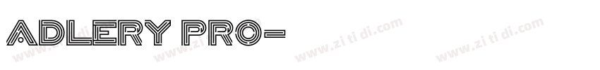Adlery Pro字体转换